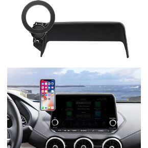 MaserWeller Car Phone Holder for Nissan Rogue 2021-2025 Accessories 12.3-Inch Screen Fixed Clip, 360° Rotation Phone Mount Compatible with MagSafe, Cell Phone Holder That Does Not Affect Air Vent