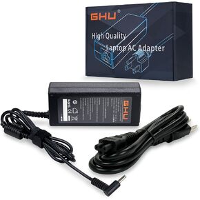 New GHU 65W x360 Charger Compatible with HP Spectre x360 Charger, HP Pavilion x360 Charger, HP 45W Laptop Charger, HP 741727-001 Laptop Charger, HP Chromebook x360 Charger Passed UL Testing