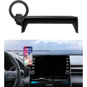 MaserWeller Car Phone Holder for Toyota Avalon 2019-2022 Accessories 9-Inch Screen Fixed Clip, 360° Rotation Phone Mount Compatible with MagSafe, Cell Phone Holder That Does Not Affect Air Vent