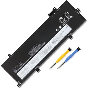 MULS 86Wh L21M4P74 Laptop Battery Replacement for Lenovo ThinkPad P16s Gen 1, P16s Gen 2, T16 Gen 1, T16 Gen 2 Series L21C4P72 L21D4P73 L21M4P73 L21L4P72 L21D4P72 SB10W51972 5B10W51871 5570mAh 15.44V