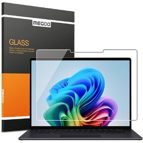 Megoo Tempered Glass Screen Protector for Microsoft Surface Laptop 7 (2024, 15 Inch) - Anti Scratch, Easy Installation, High Clarity