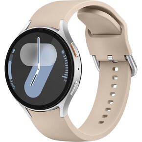 Tobfit Compatible with Samsung Galaxy Watch 7 6 5 4 FE Band 40mm 44mm Women Men, Soft Silicone Sport No Gap Galaxy Watch Band for Galaxy Watch 7/FE/6 Classic/5 Pro/4 Classic