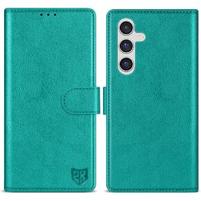 حافظة محفظة ZZXX لهاتف Samsung Galaxy A54 5G مع [حجب RFID] فتحة للبطاقات ومسند إغلاق مغناطيسي من الجلد قابلة للطي حافظة هاتف واقية لهاتف Samsung Galaxy A54 (أحمر-6.5 بوصة)