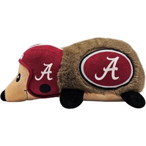 NCAA Ohio State Buckeyes Plush Hedgehog Toy for Dogs & Cats, Cool Soft Pet Toy for Fun and Interactive Play, Dog Chew Toy with Squeaker, Licensed Hot Pet Toy