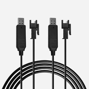 Bubble Machine Charger for Bubble Machine Gun AC Adapters Compatible with Blaster Bazooka Rocket Blower Replacement Battery Power Accessories Charging Adapter - 2pack