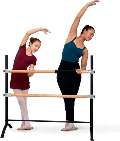 Ballet Barre - Portable Freestanding Adjustable Training Barre - Pro Series with Foam Protector - Multiple Color Options in Saudi Arabia