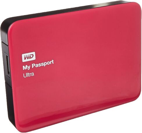 WD 2TB Black My Passport Ultra Portable External Hard Drive - USB 3.0 - WDBBKD0020BBK-NESN in Saudi Arabia