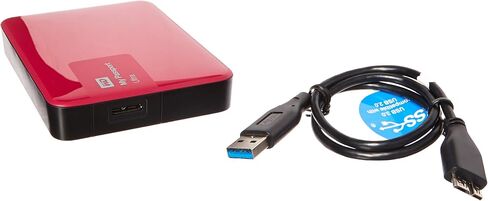 WD 2TB Black My Passport Ultra Portable External Hard Drive - USB 3.0 - WDBBKD0020BBK-NESN in Saudi Arabia