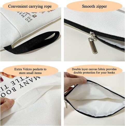 غلاف كتاب الهدايا الملهمة من booktrovert، غلاف كتاب بسحاب، حقيبة كتب على شكل فراشة زهرية، غلاف حماية Kindle، غلاف كتاب لمحبي الكتب هدايا للنساء مكتبة الكتب -16 in Kuwait