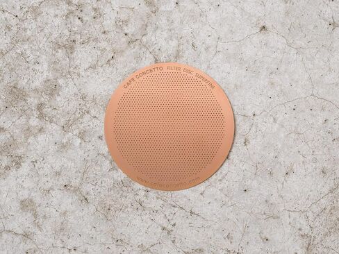 Filter for use in AeroPress XL Coffee Makers (Superfine XL) - Premium Replacement Disc - Reusable Metal, Titanium Coated Stainless Steel. Upgrade Your Mesh or Filter Papers in Saudi Arabia