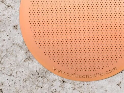 Filter for use in AeroPress XL Coffee Makers (Superfine XL) - Premium Replacement Disc - Reusable Metal, Titanium Coated Stainless Steel. Upgrade Your Mesh or Filter Papers in Saudi Arabia
