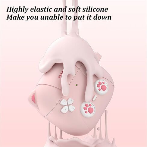 Cute Case Compatible with AirPods 4 with Active Noise Cancellation with Ring, 3D Cartoon Soft Silicone Wireless Charging Shockproof Case for Men Women in Saudi Arabia