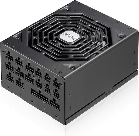 Super Flower Leadex Platinum 1600W 80+ Platinum, ECO Fanless & Silent Mode, Full Modular Power Supply, Dual Ball Bearing Fan, SF-1600F14HP in Saudi Arabia