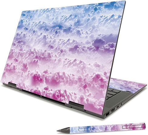 MightySkins Skin Compatible with HP Envy x360 15" (2021) - Candy Clouds | Protective, Durable, and Unique Vinyl Decal wrap Cover | Easy to Apply, Remove, and Change Styles | Made in The USA in Saudi Arabia