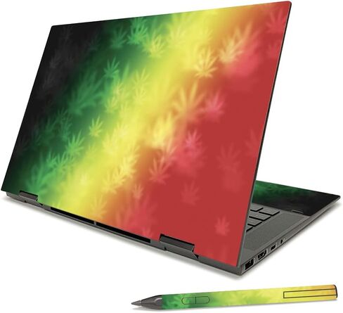 MightySkins Skin Compatible with HP Envy x360 15" (2021) - Candy Clouds | Protective, Durable, and Unique Vinyl Decal wrap Cover | Easy to Apply, Remove, and Change Styles | Made in The USA in Saudi Arabia