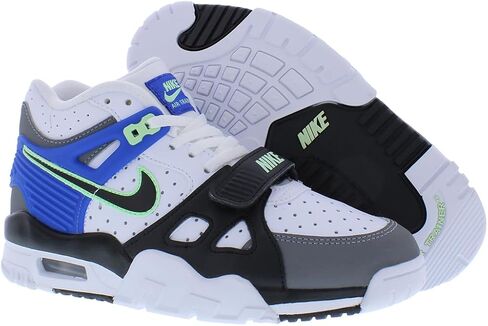 Nike Air Trainer 3 Big Kids' Shoes (FZ3555-323, Fir/Light Orewood Brown/White/Flat Pewter) Size 5 in Saudi Arabia