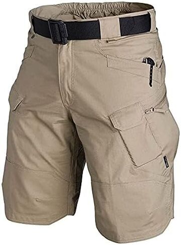 AUTIWITUA Men's Waterproof Tactical Shorts Outdoor Cargo Shorts, Lightweight Quick Dry Breathable Hiking Fishing Cargo Shorts in Kuwait