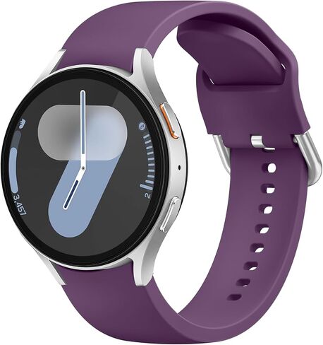 Tobfit Compatible with Samsung Galaxy Watch 7 6 5 4 FE Band 40mm 44mm Women Men, Soft Silicone Sport No Gap Galaxy Watch Band for Galaxy Watch 7/FE/6 Classic/5 Pro/4 Classic in Kuwait