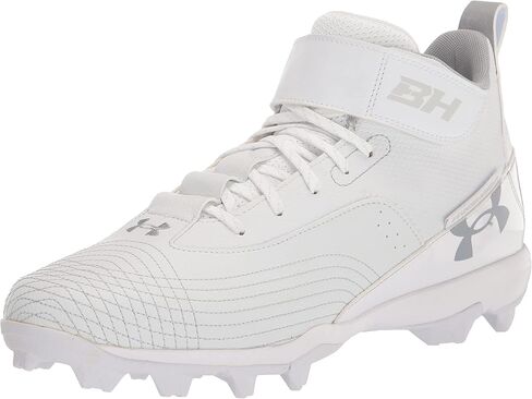 Under Armour Men's Harper 7 Mid Rubber Molded Baseball Cleat Shoe in Kuwait