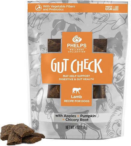 Gut Check Digestive & Gut Health Lamb Recipe Dog Treats 4.5 oz in Saudi Arabia