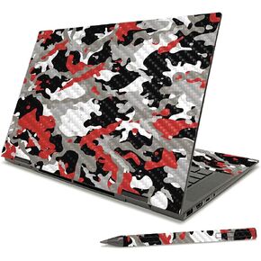 MightySkins Carbon Fiber Skin Compatible with HP Envy x360 15" (2021) - Viper Urban | Protective, Durable Textured Carbon Fiber Finish | Easy to Apply, Remove, and Change Styles | Made in The USA