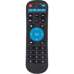 Replace Remote Control fit for Android TV Box T95 H616 T95 Max T95 K T95 Q T95 Mini T95Z-K-V-U-W T9 T95 Super Q Plus Q+ Andriod TV Box HK1 MX10 X88 X96 TX6 TX3 MX1 H50 H96 T95H Smart TV Streaming Box