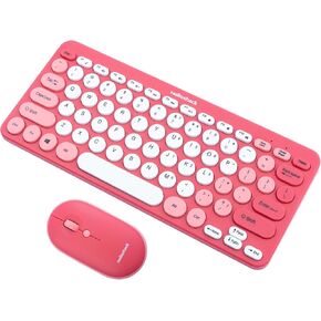 RadioShack Wireless Keyboard & Mouse Combo 2.4 G (White)