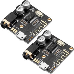 5pcs Bluetooth Audio Receiver Board BT 5.0 Stereo Audio Amplifier 3.7-5V Car Speaker Amplifier for DIY