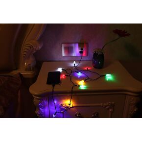 USB Christmas Light Phone Charger Cord 50inch Compatible with Type-C in Saudi Arabia