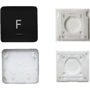 Replacement individual AP08 Type(Not AP11version) F Key Cap and Hinges for MacBook Pro Model A1425 A1502 A1398 for MacBook Air Model A1369/A1466 A1370/A1465 Keyboard to Replace The F Key Cap and Hinge