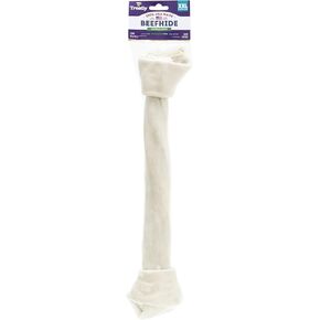 USA Beefhide Bones 9-10" Dog Chew Treats - Chicken Flavor, 1 Count/1 Pack