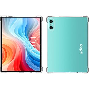 for ODEA A10 Android 14 Tablet 10 inch Tablets Clear Case,Slim Thin Silicone TPU Soft Skin Flexible Gel Anti-Scratch Shockproof Protective Cases Cover Kids Friendly for ODEA A10 2024(Clear)