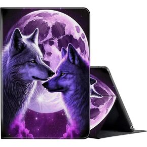 حافظة FUYOCWE لجهاز Amazon Kindle Fire HD 8 & 8 Plus Tablet Case (الجيل الثاني عشر / العاشر، إصدار 2024/2022/2020) 8 بوصات، حامل نحيف متعدد الزوايا قابل للطي من جلد البولي يوريثان - زهور الهندباء