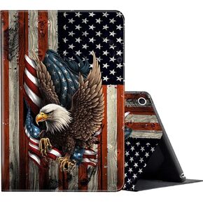 FUYOCWE Case for Amazon Kindle Fire HD 8 & 8 Plus Tablet Case (12th /10th Generation, 2024/2022/2020 Release) 8",PU Leather Multi-Angle Slim Folding Stand Smart Cover-Dandelion Florals
