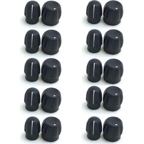 10 X Knob Cap for Motorola Radio HT750 HT1250 HT1550 GP328 GP338 GP340 GP360 GP380 CP040 CP200 EP450 EX500 EX600