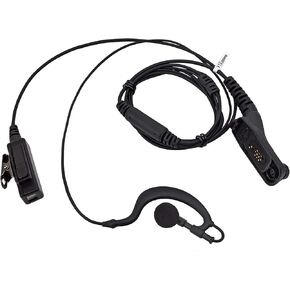 UAYESOK Multi Pin Walkie Talkie Earpiece with Big PTT MIC for Motorola XPR6100 XPR6350 XPR6550 XPR7350 XPR7550e XPR7580e APX900 APX1000 APX4000 APX6000 APX7000 APX8000