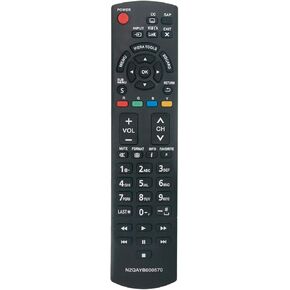 N2QAYB000570 Replacement Remote fit for Panasonic TV TC-L32C3S TC-L42E30 TC-L42U30 TC-P4232C TC-P42S30 TC-P46S30 TC-P46ST30 TC-L32E3 TC-L32X30 TC-L37E3 TC-L37U3 TC-P50X3 TC-P60S30 TC-L42E3 TC-P42X3