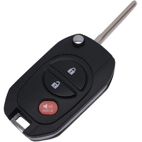 الوجه مفتاح فوب شل الحال بالنسبة تويوتا سيينا هايلاندر تاكوما GQ43VT20T دخول بدون مفتاح التحكم عن بعد مفتاح السيارة فوب غطاء الإسكان (1)