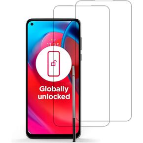 for Motorola G Stylus 5G 2021 Tempered Glass Screen Protector - [2 Pack] Motorola Moto G Stylus 5G 2021 Front High Clear Films Bubble Free Tempered Glass Screen Protector Anti-Scratch