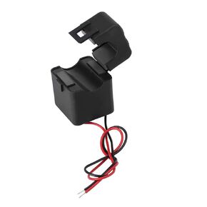 Current Transformer, PZCT-02 Split Core Current Transformer Coil Sensor for 100A Amp Energy Meter Mini Clip-on Easy to Install CT Without Power Off
