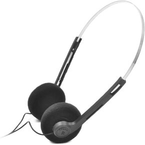 Retro Over-Ear Headphone,Vintage Feelings Underwire Headphone,Retro Lightweight Earphones,Hi-Fi Stereo Earphone Headset,Walkman Headphone,for Most Mobile Phones Playback Pevices Headphones (Black)