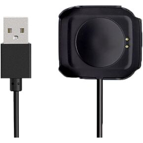 شاحن الساعة الذكية HW22، كابل شاحن بديل لكابل شحن USB 2 دبابيس - 4 مم لـ HW22