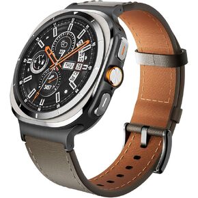MioHHR Compatible with Samsung Galaxy Watch Ultra 47mm Bands for Men Women, Solid Metal Stainless Steel Strap Replacement Bands for Galaxy Watch 7 Ultra 47mm (2024), Black