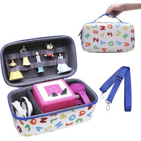 LTGEM EVA Hard Case for Toniebox Audio Player Starter Set and Tonies Figurine - Protective Carrying Storage Bag (Sale Case Only)