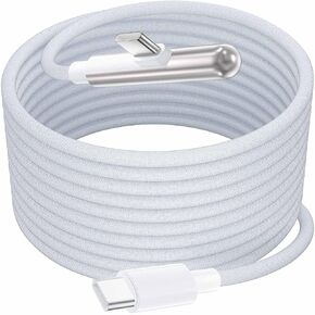 240W USB C to USB C Cable for Macbook Air Pro Laptop, 10ft Type C Woven Charge Cable Ultra-Fast Charging Right-Angle USB C Charger Cord for iPhone 15 16 Pro Max Plus iPad Pro Samsung S24 S23 S22 Ultra