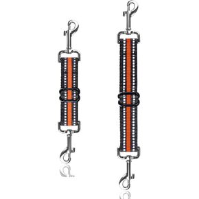 Dog Safety Clip,Prong Collar Safety Clip,2 Pcs Safety Clip for Prong Clip,Dog Collar Safety Clip,Adjustable Reflective Puppy Collar,Safety Backup Clip for Dog Leash (Purple) in Kuwait
