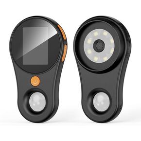 Handheld Digital Microscope, Portable Pocket Microscope, 2in IPS Screen 500X Handheld Digital Microscopes HD Pocket Portable Mini USB Microscope, Built in 8LEDs, 200w Pixel (Black)