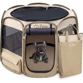 FXW GoTent Dog Playpen Designed for Indoor/Outdoor/Travel Use, Suitable for Puppy and Small Dogs, Portable & Foldable│Patent Pending