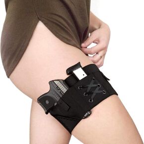 Thigh Holster for Women,Adjustable Thigh Holster Sexy Lady Thigh Pistol Holster Concealed Carry Gun Holster Fit for PT-22. 22 CaliberTCP. 380, P238, RugerLCP &Similar Guns