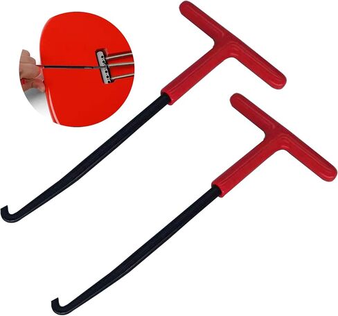 10 In/25 cm Exhaust Spring Puller Tool, Motorcycle Exhaust Spring Hook T Handle Spring Puller Removal Tool Pipe Spring Puller for Motorcycle Muffler Snowmobile ATV Dirt Bike in Kuwait